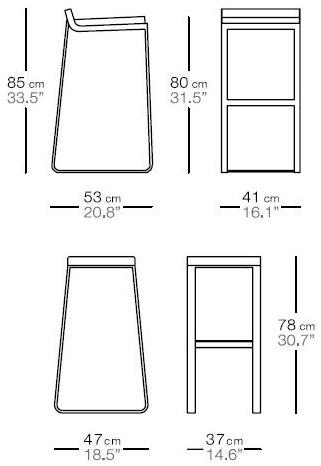 Bivaq Табурет с высокими санками и встроенной подушкой Sit sun-id-1481453 - Вид №5