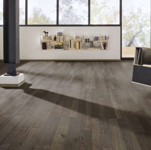 Паркетная доска Meister PС 400 Style Античный коричневый 8265 Дуб Рустик с брашью (Текстурированная) 2400х255 мм 2300200054 - Вид №6