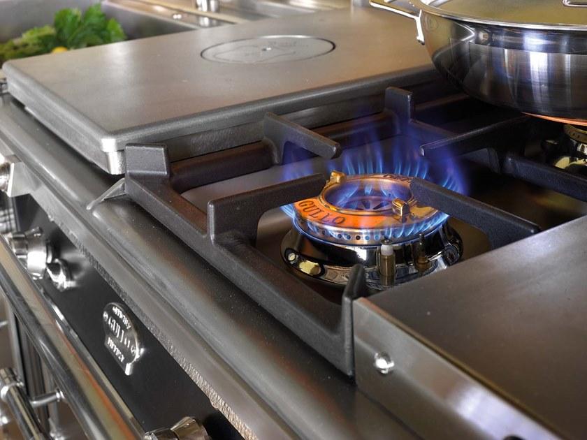 Officine Gullo Профессиональная линейная кухня из нержавеющей стали на заказ sun-id-1373825 - Вид №3