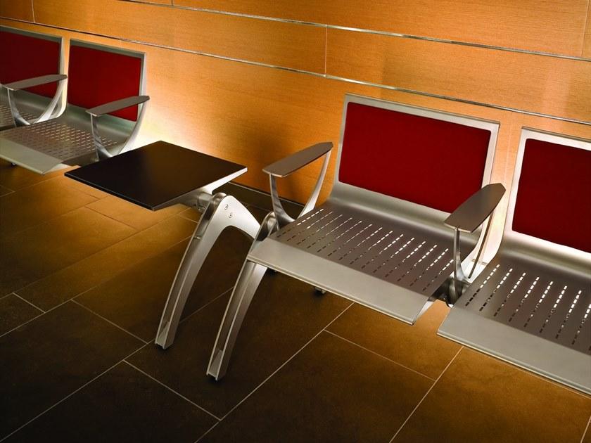 ALMA DESIGN Сиденье на стальной балке с подлокотниками Terminal sun-id-1403000 - Вид №14