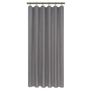 Штора на ленте «Савана» 145x260 см цвет серый