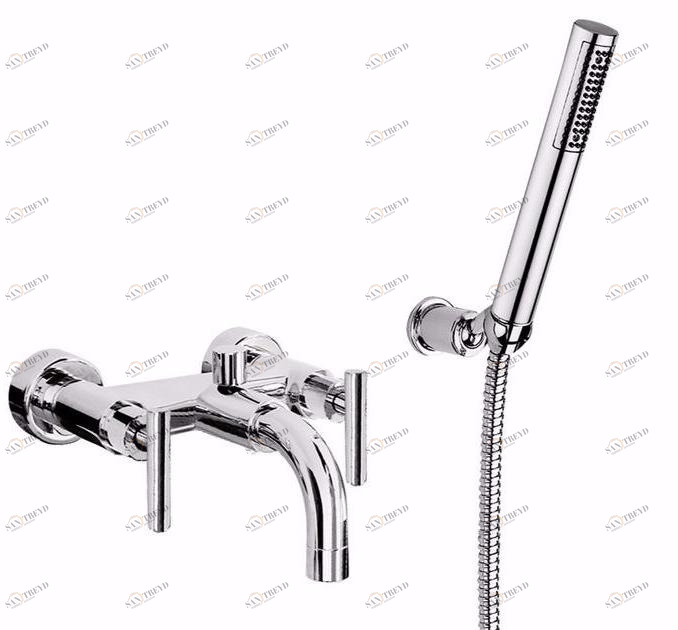 Rubinetteria Giulini Настенный смеситель для ванны с ручным душем G4 F7701