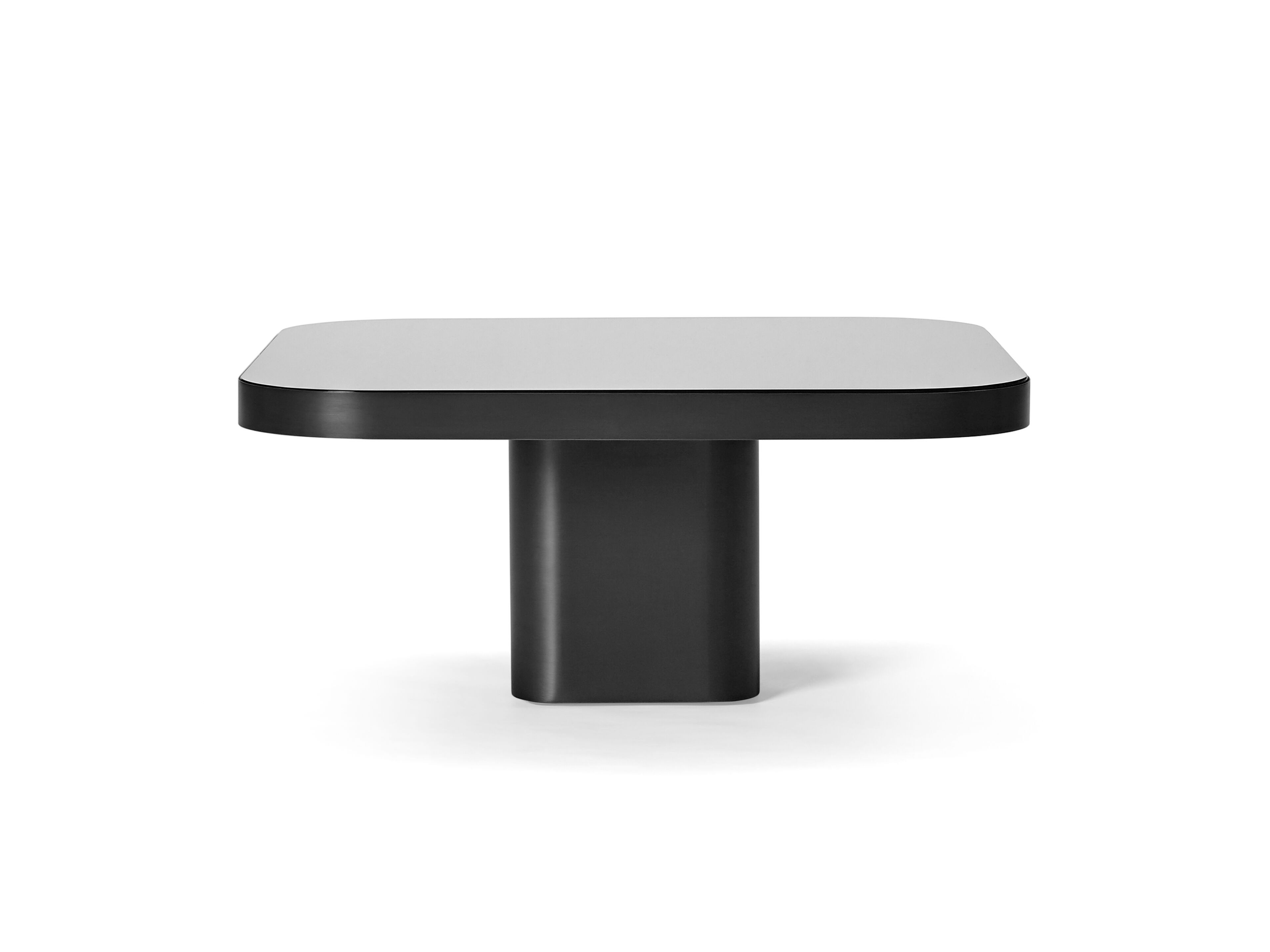 Квадратный стол из стали и хрусталя Classicon лук ARCH-00052626