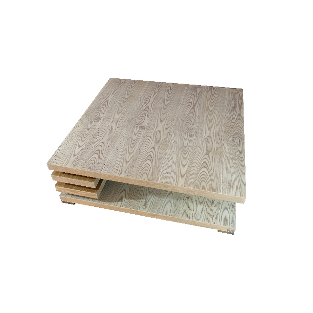 Журнальный столик деревянный квадратный с полкой Milano Light Brown PUSHA PUSHA 062894 Бежевый  - Вид №1