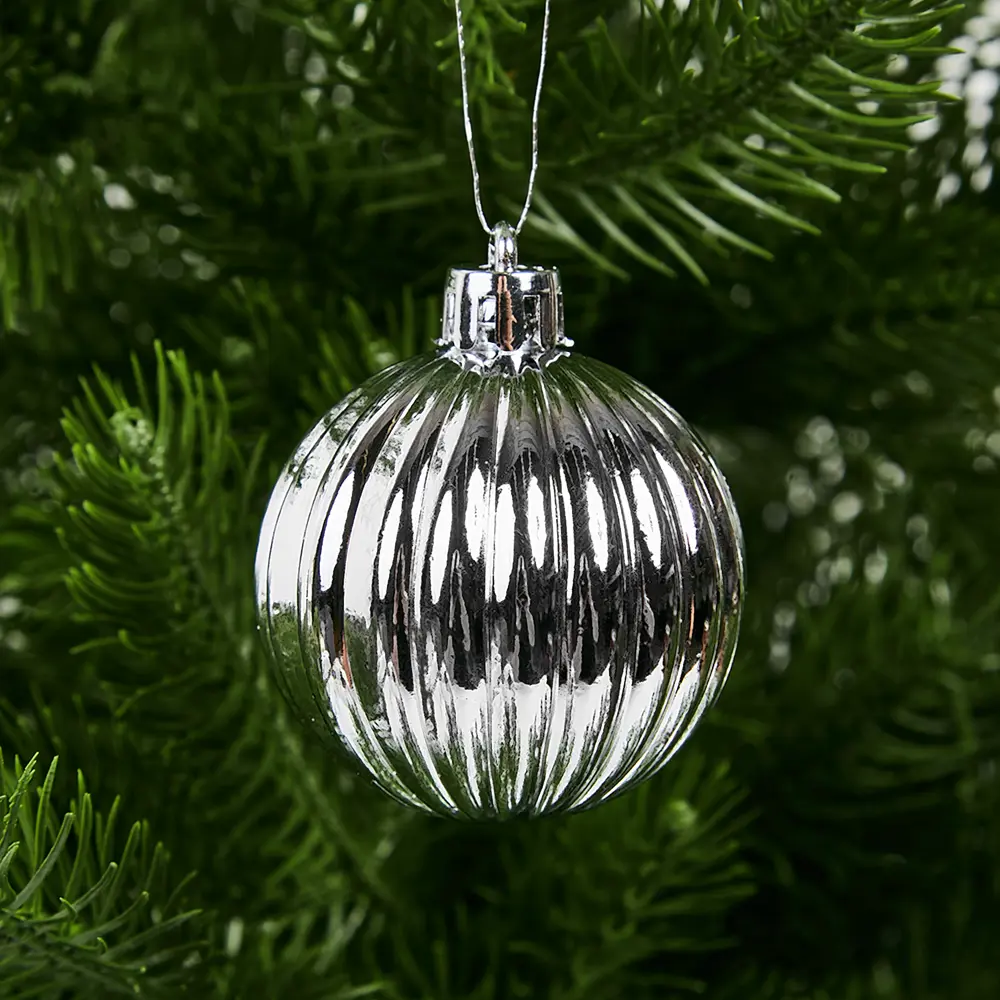 87036334 Набор новогодних шаров Christmas ø5-6 см цвет синий 25 шт. STLM-0949351 Santreyd  - Вид №26
