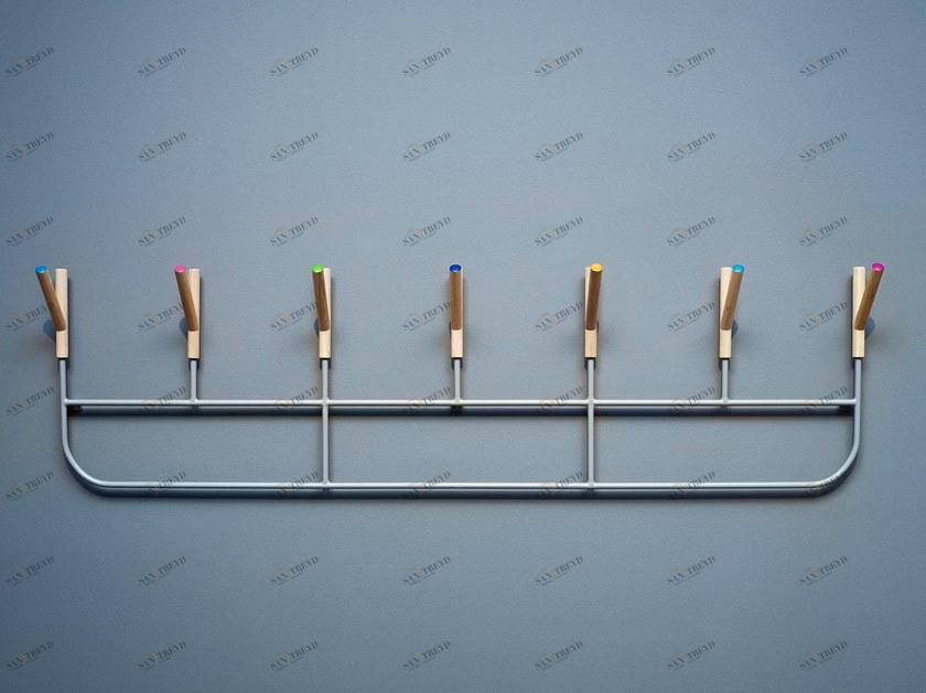 TABISSO Настенная вешалка из дерева Villa sun-id-1411135