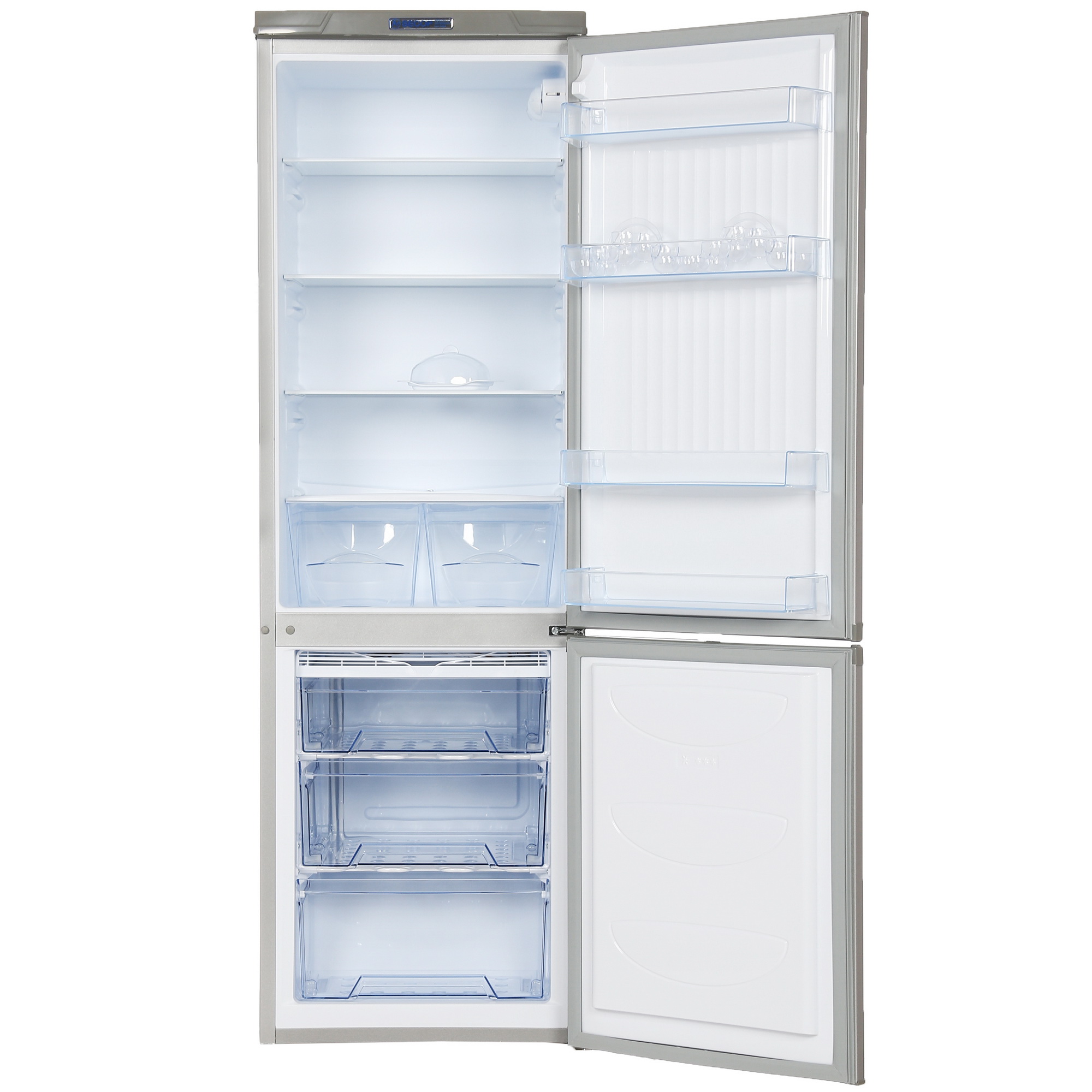 1229489 Холодильник с морозильником   DON R-291 МI серебристый STDN-0095254 - Вид №1