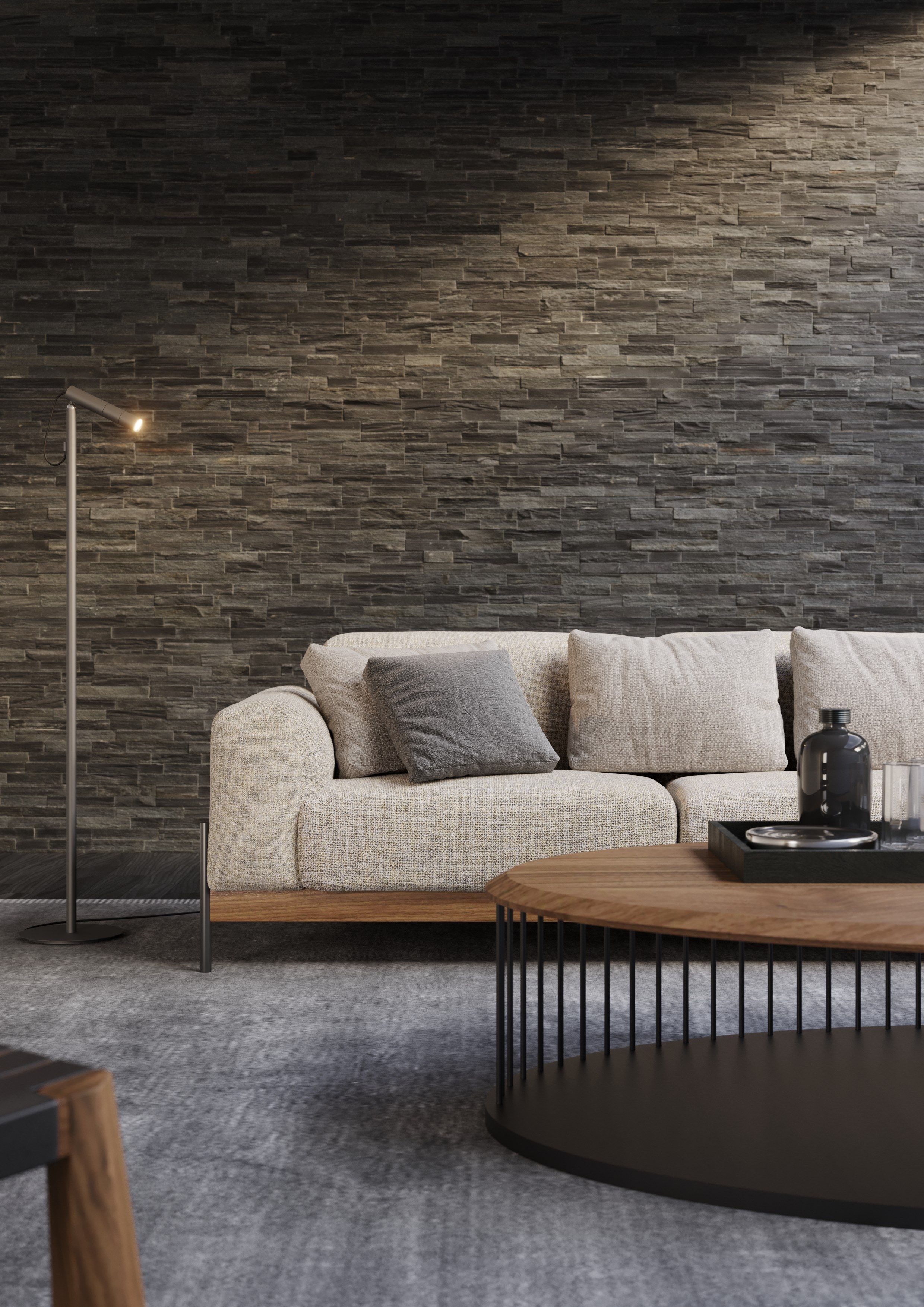 3-местный тканевый диван Wewood Bowie ARCH-00069877 - Вид №5