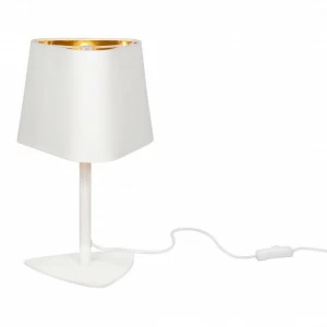 Настольная лампа с абажуром белая Loft 1163T-WH LOFT IT КЛАССИЧЕСКИЕ 00-3834785 Белый