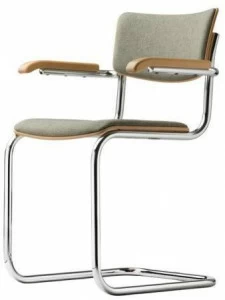 Thonet Консольный стул с подлокотниками S 43