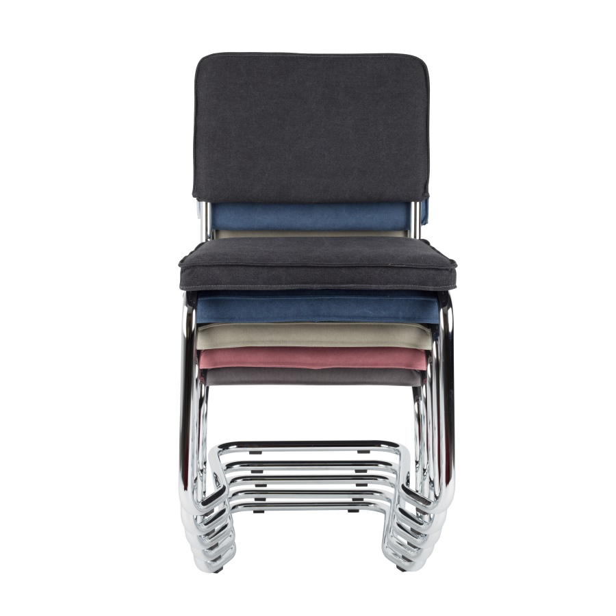 Стул Ridge Kink Vintage черный Zuiver 1100111 - Вид №8