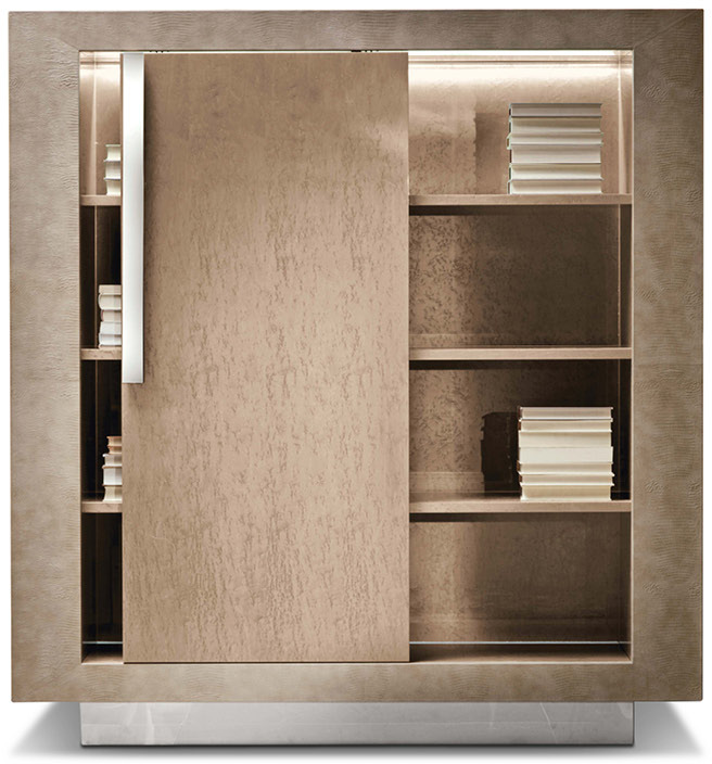 3088 Sunrise книжный шкаф со сдвижной дверкой - giorgio collection