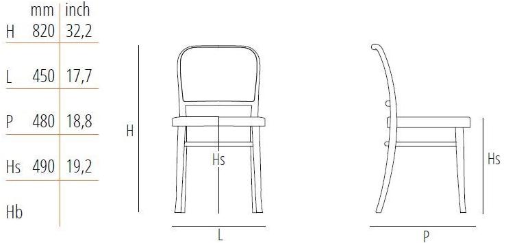 Wiener GTV Design Стул из бука и венской соломы N. 811 sun-id-1425348 - Вид №6