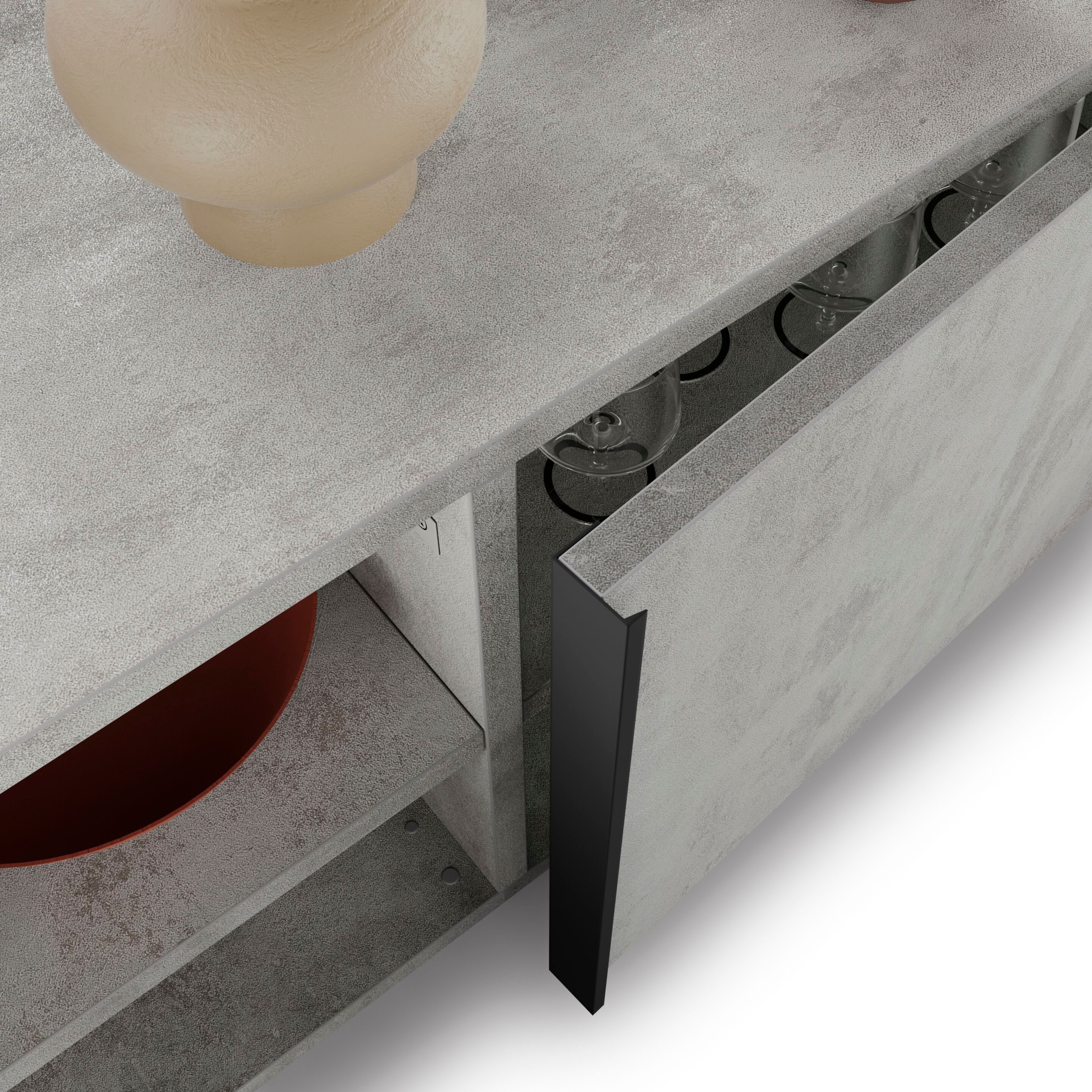 Мадия в облагороженном с распашными дверями Mobili Fiver ROMINA ARCH-00104343 - Вид №10