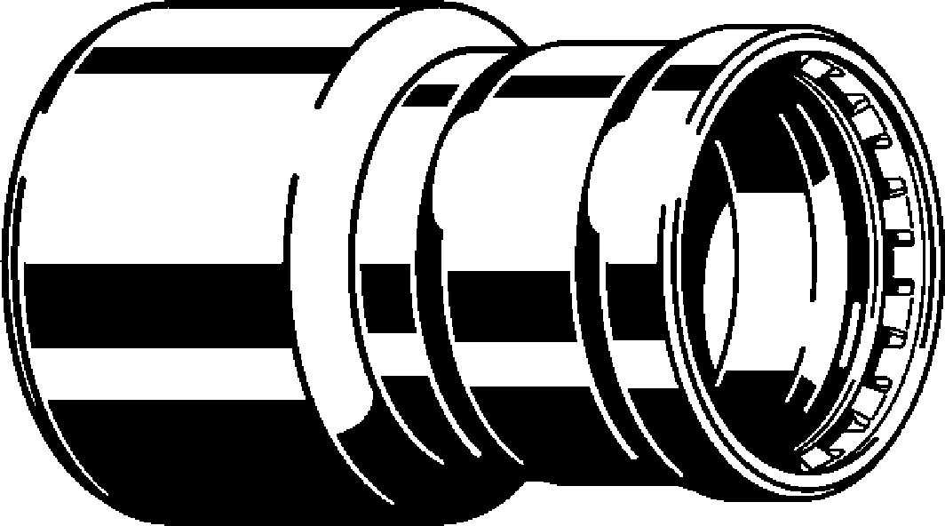 Viega Редукционная вставка Megapress S XL 4215.1XL (752156) 752 156 - Вид №1