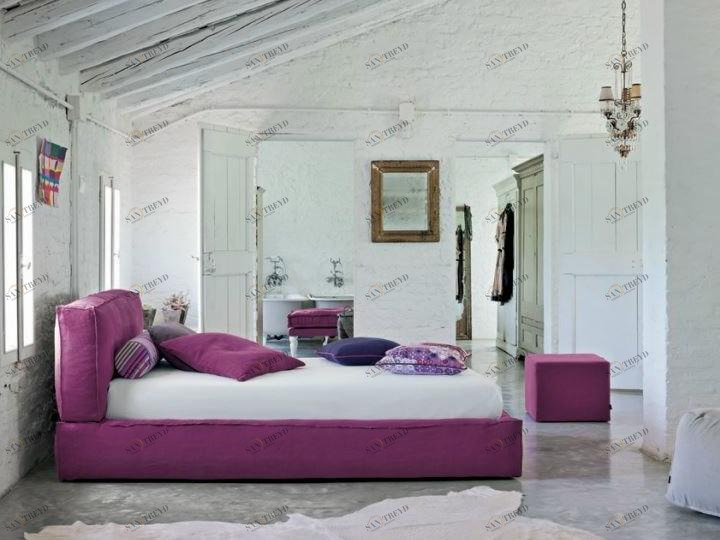 Twils Односпальная кровать с мягким изголовьем Academy piuma sun-id-1431301