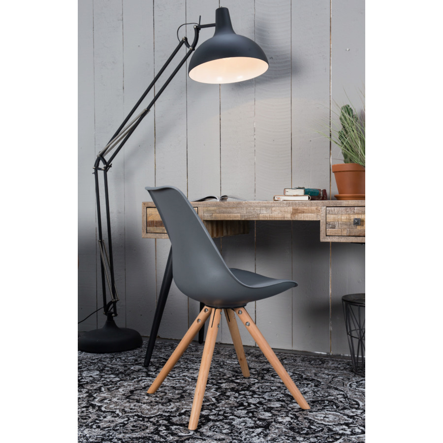 Стул Tryck белый White Label Living 1100278 - Вид №9