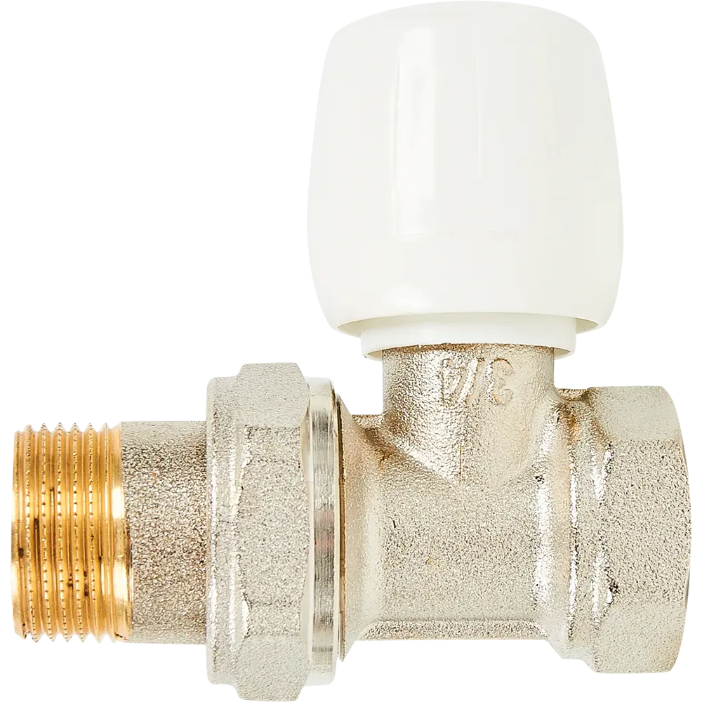 ITAP Вентиль для радиатора прямой 3/4" с никелированным покрытием 82807862 STLM-0036353 - Вид №1