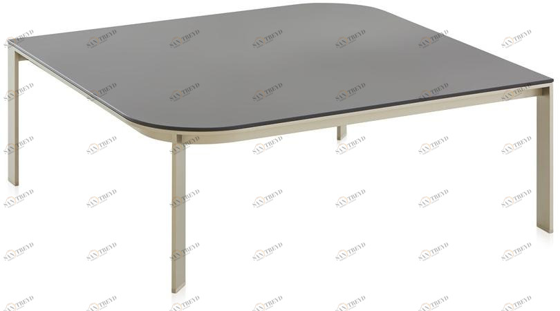 GANDIABLASCO Квадратный журнальный столик из dekton® Solanas sun-id-1434335