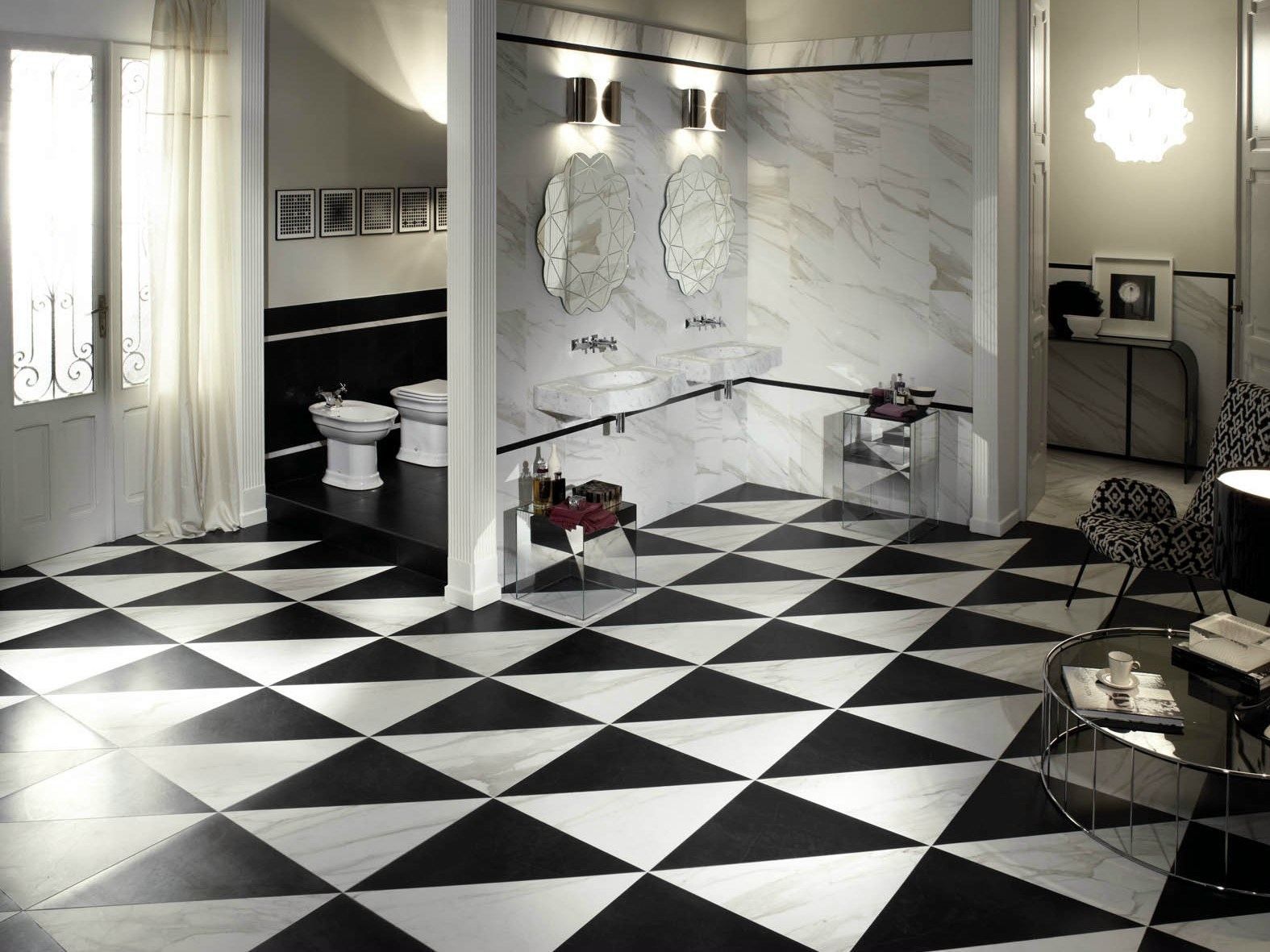 Пол из керамогранита с мраморным эффектом MARAZZI EVOLUTIONMARBLE ARCH-00075022 - Вид №8