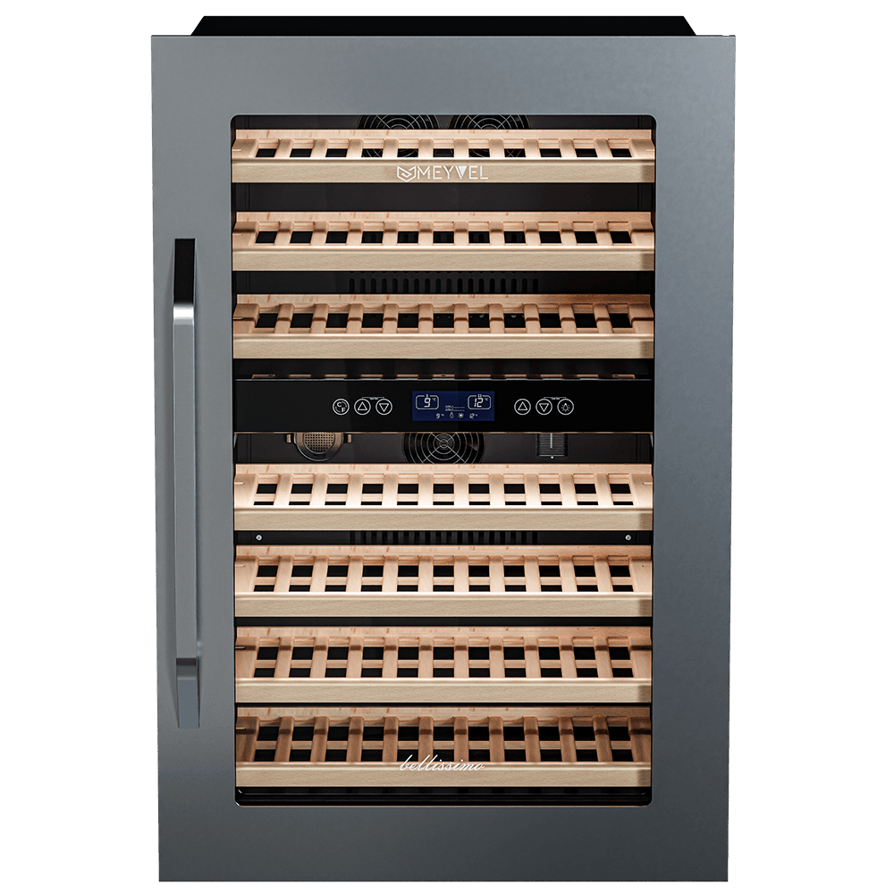 9186683 Винный шкаф Meyvel MV42-KSB2 серебристый STDN-0103875 - Вид №5