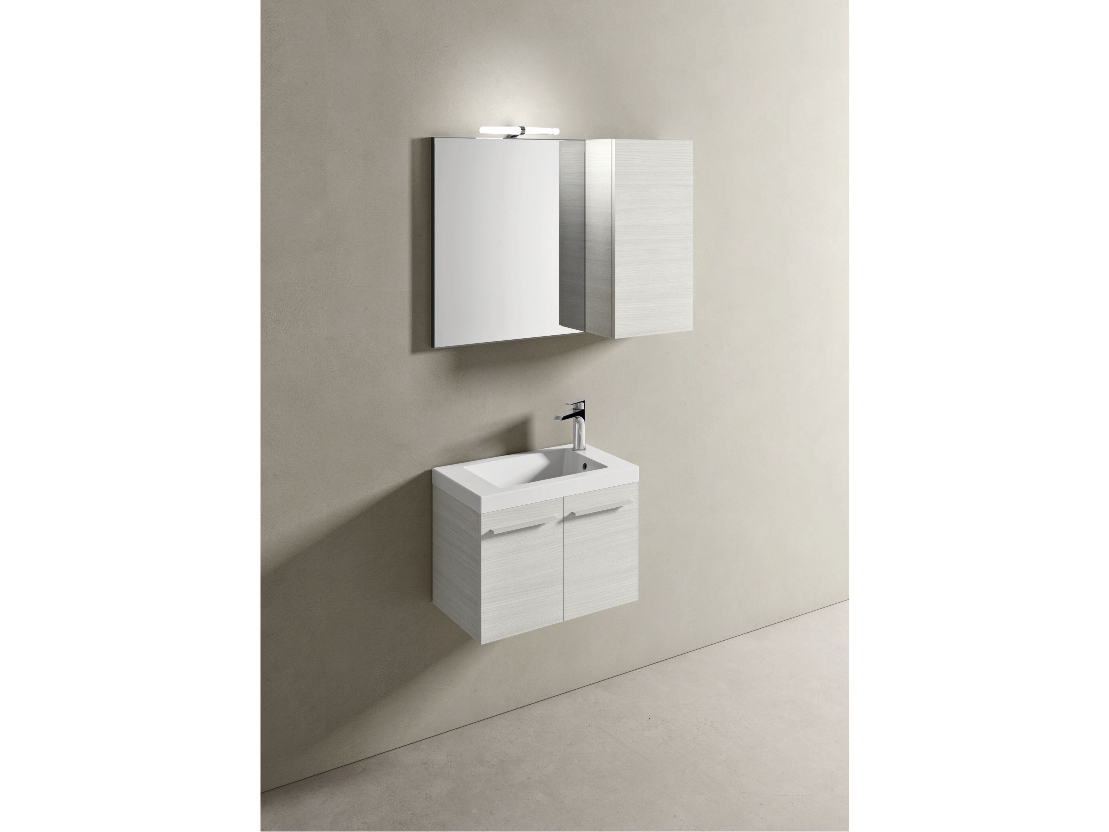 Подвесной туалетный столик с зеркалом Gruppo Geromin Slim Plus ARCH-00071759