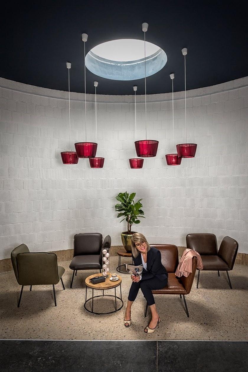 Jess Кресло с обивкой из дакрона® Shuffle sun-id-1389405 - Вид №6