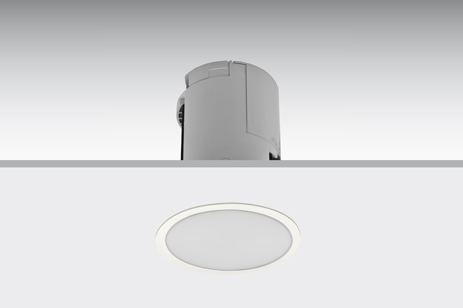 DST-42 Lens flush-mounted with metallic trim Daisalux Светильники аварийные Белый 