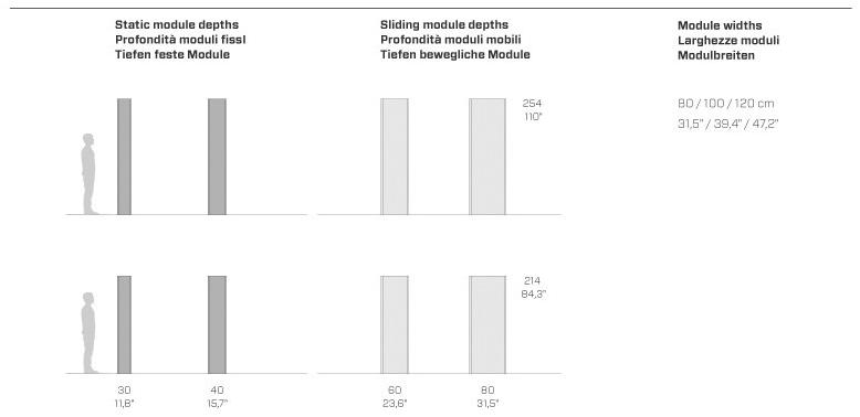 Fantin Раздвижная гардеробная Binaria sun-id-1397820 - Вид №13