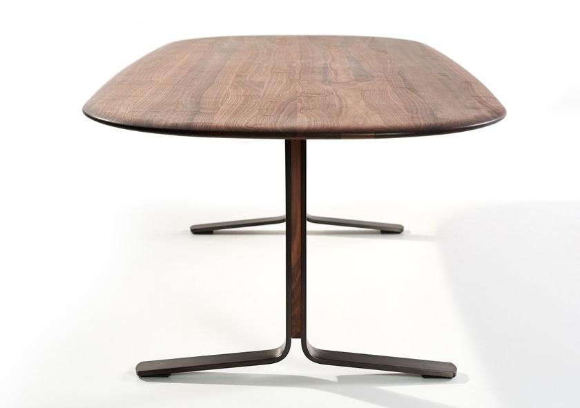 more Овальный обеденный стол из дерева Mount sun-id-1402288 - Вид №1