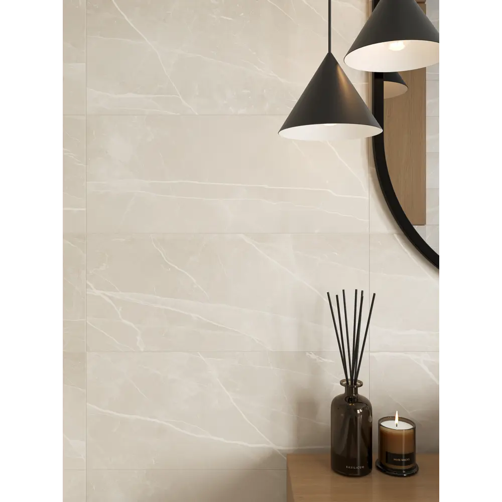 Настенная плитка Gracia Ceramica Breeze 25x60 см 1.2 м² глянцевая цвет бежевый STLM-2055848 - Вид №4