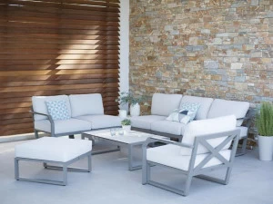 Les jardins Модульный диван с салазками из олефина Xenah