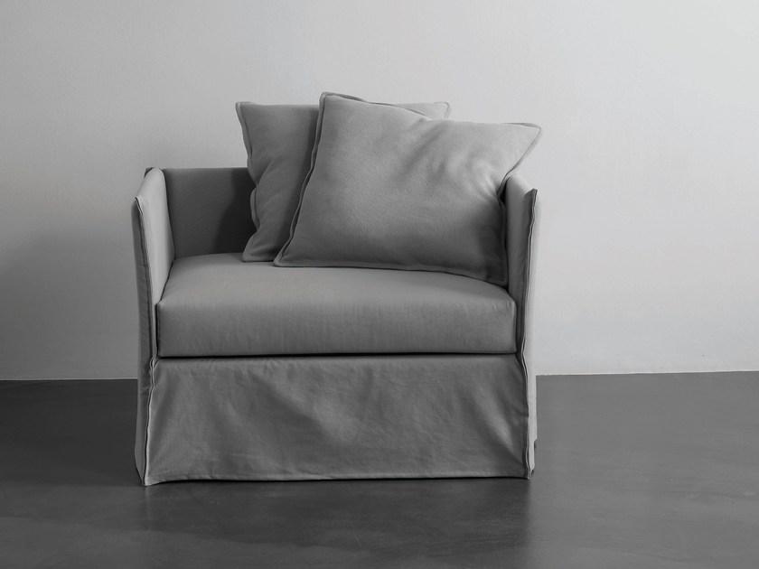 Meridiani Кресло-кровать со съемным чехлом из ткани Fox sun-id-1500377 - Вид №3