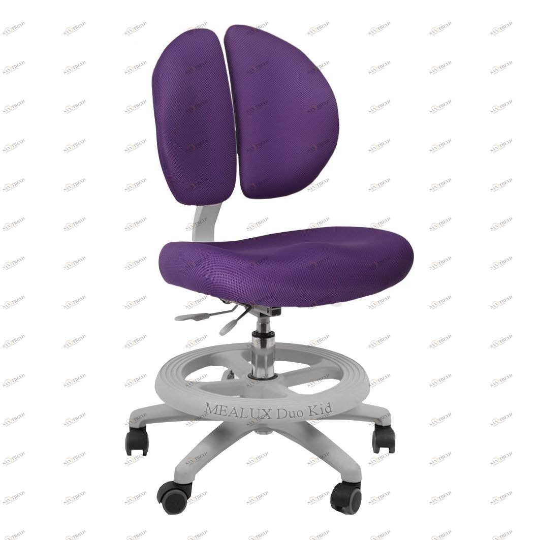 Кресло детское на колесиках сиреневое Duo-Kid Small MEALUX  00-3947280 Фиолетовый Santreyd 