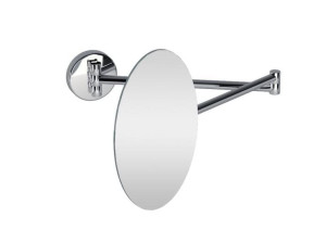 Настенное латунное круглое увеличительное зеркало