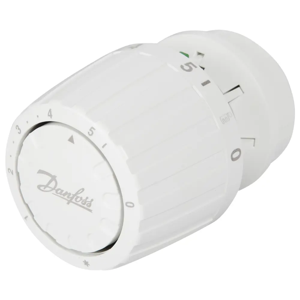 Термостатический комплект для радиатора прямой Danfoss 3/4" с термостатической головкой для однотрубной системы 18305558 STLM-2045547  - Вид №1