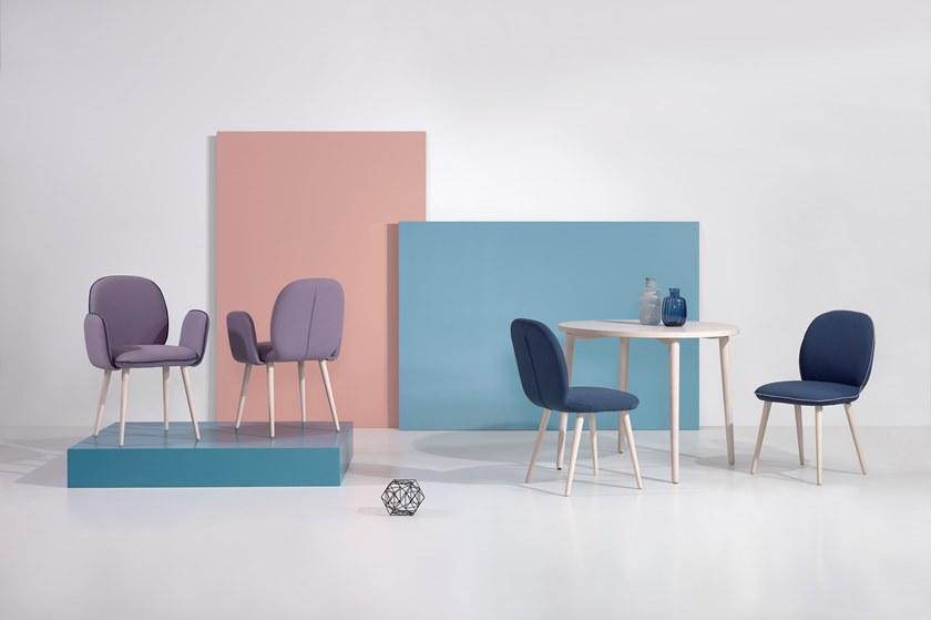 Fenabel Стул из мягкой ткани Bombom sun-id-1422456 - Вид №2