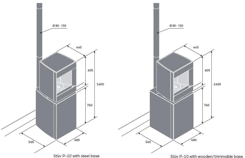 Stûv Вращающаяся печь на гранулах из стали и дерева sun-id-1432893 - Вид №8