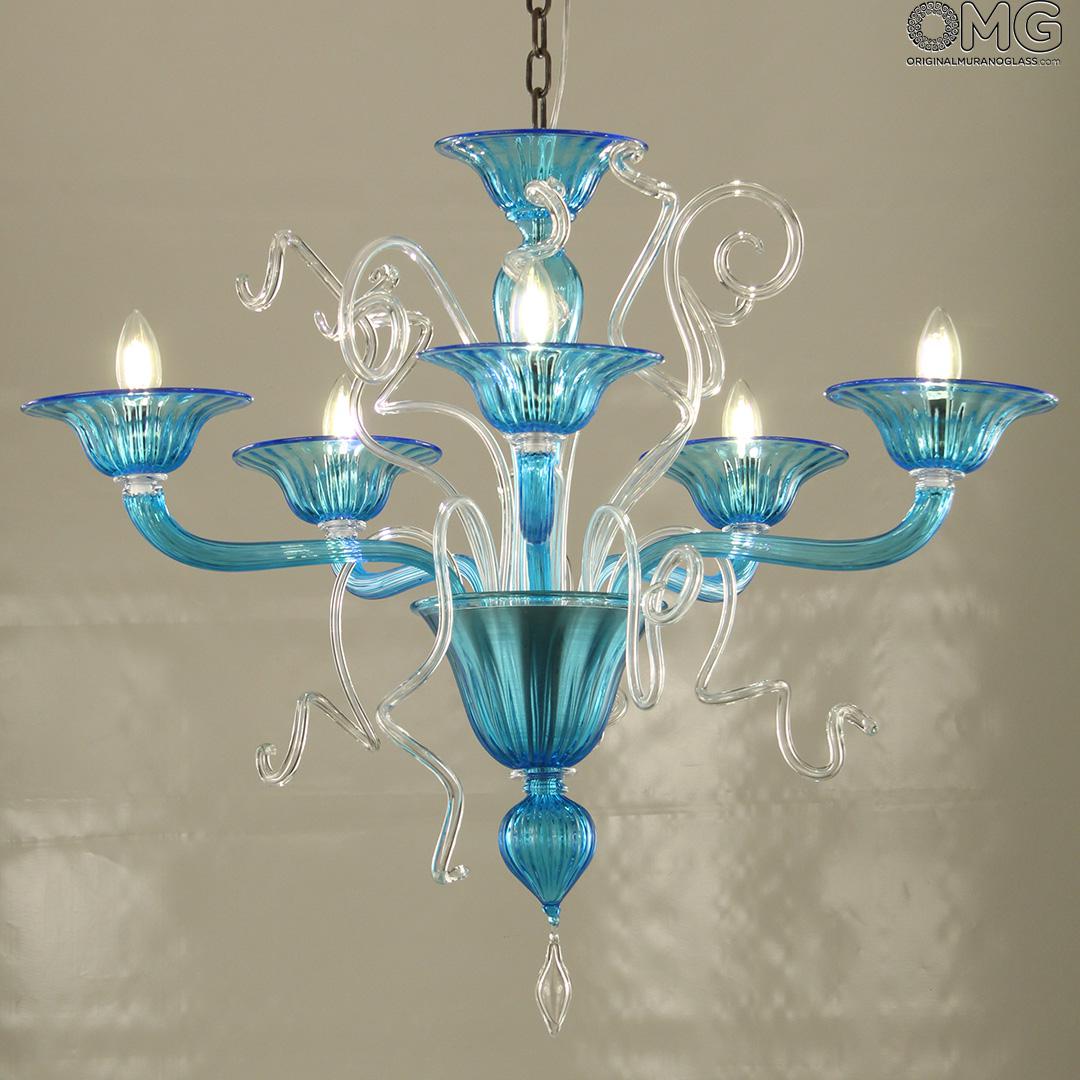 2153 ORIGINALMURANOGLASS Люстра Карнавал - Luxury - муранское стекло OMG  см CLASSICO - Вид №1