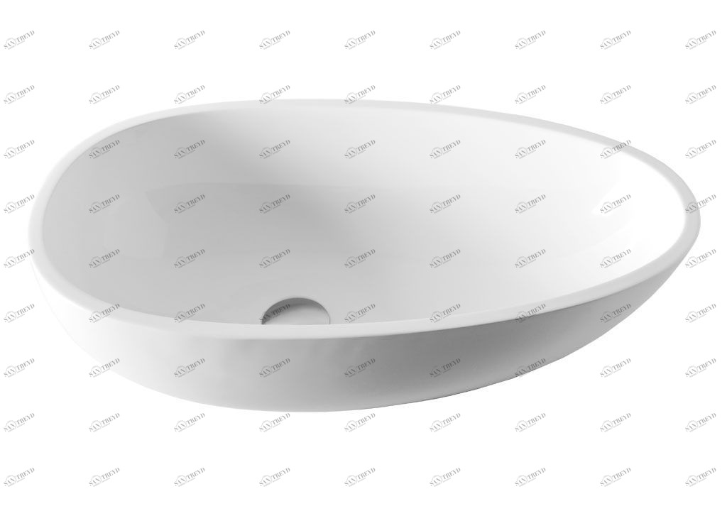 A20 Накладная раковина на столешницу  овальная Aquanet 