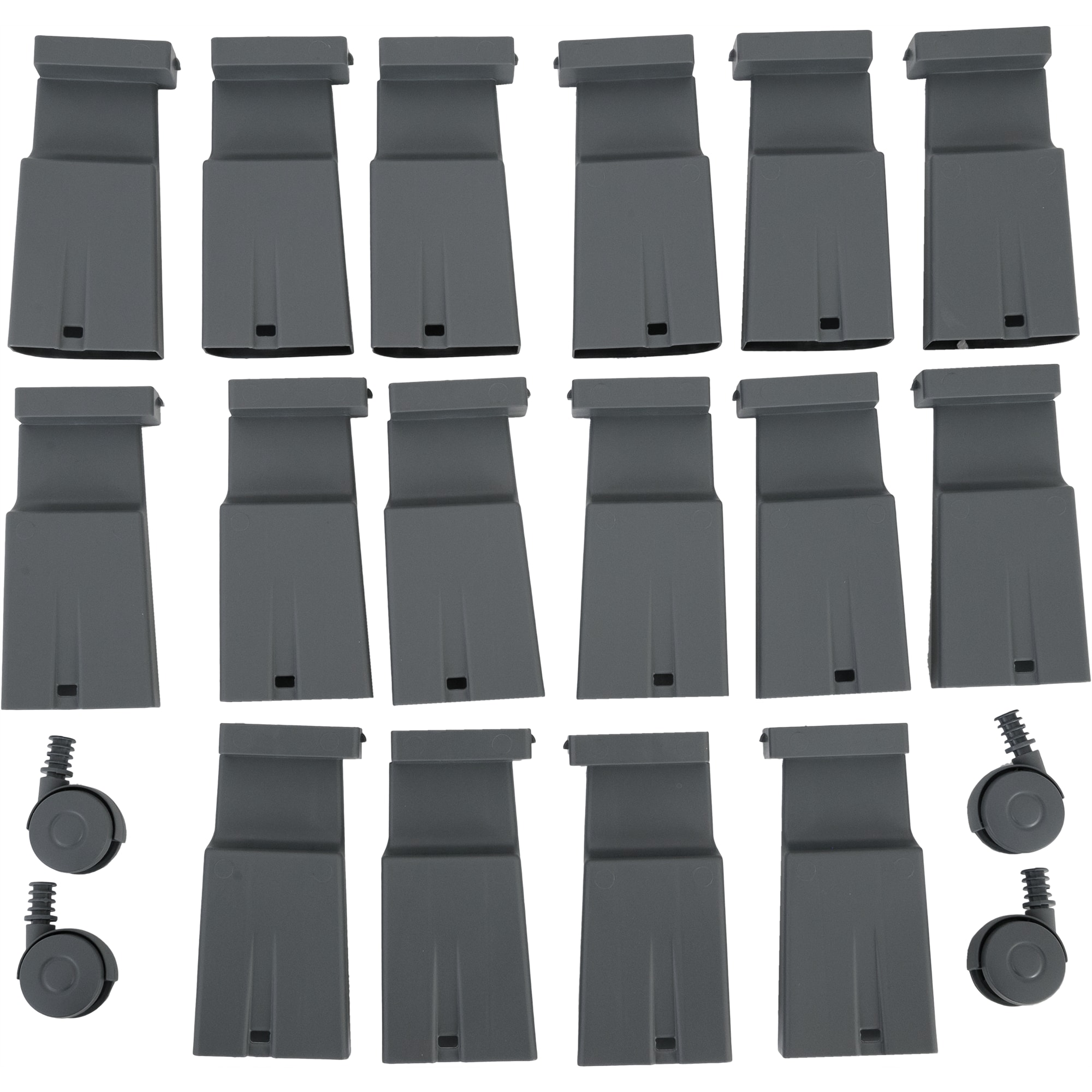 82995145 Комод Luxe, 4 ящика, 300х385х690 мм, пластик, цвет серый Santreyd  - Вид №5