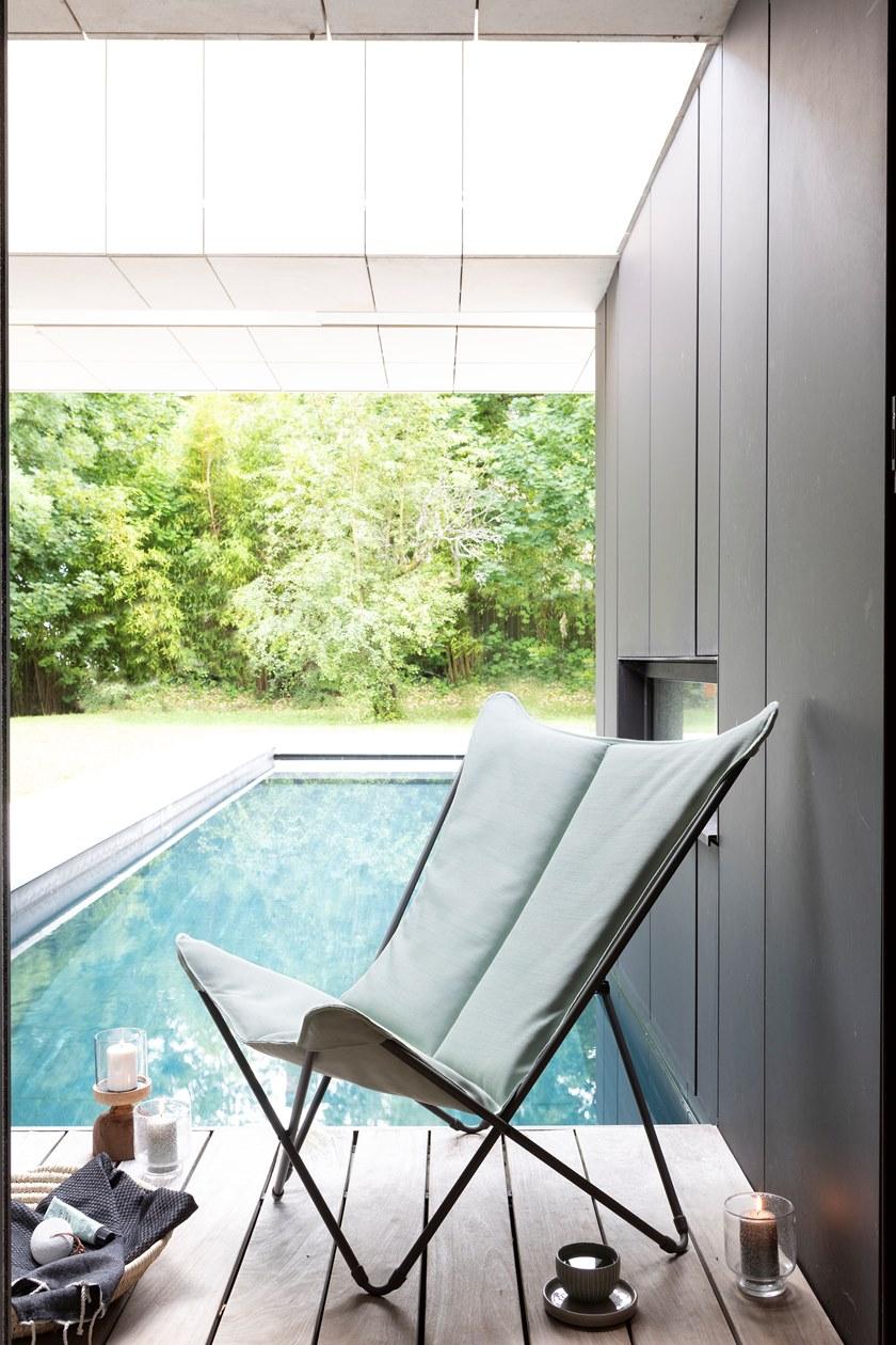 Lafuma Mobilier Садовое кресло из синтетической ткани с высокой спинкой Gordes Lfm2770 - Вид №4