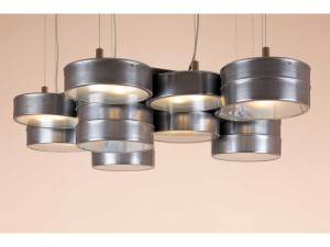 Металлический подвесной светильник