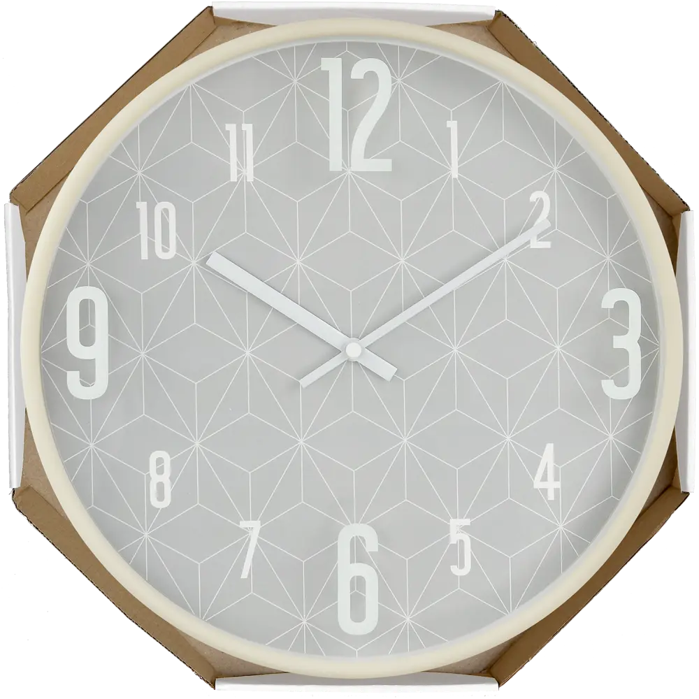 Часы настенные «Графика» 31 см цвет серый TROYKATIME STLM-2066116 - Вид №3