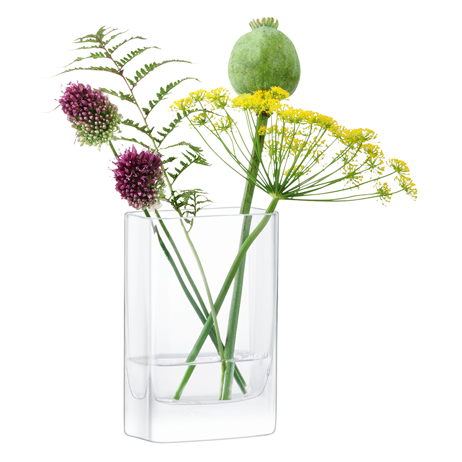 G857-15-301 Ваза прямоугольная modular 15x10x5 см прозрачная LSA International  - Вид №3