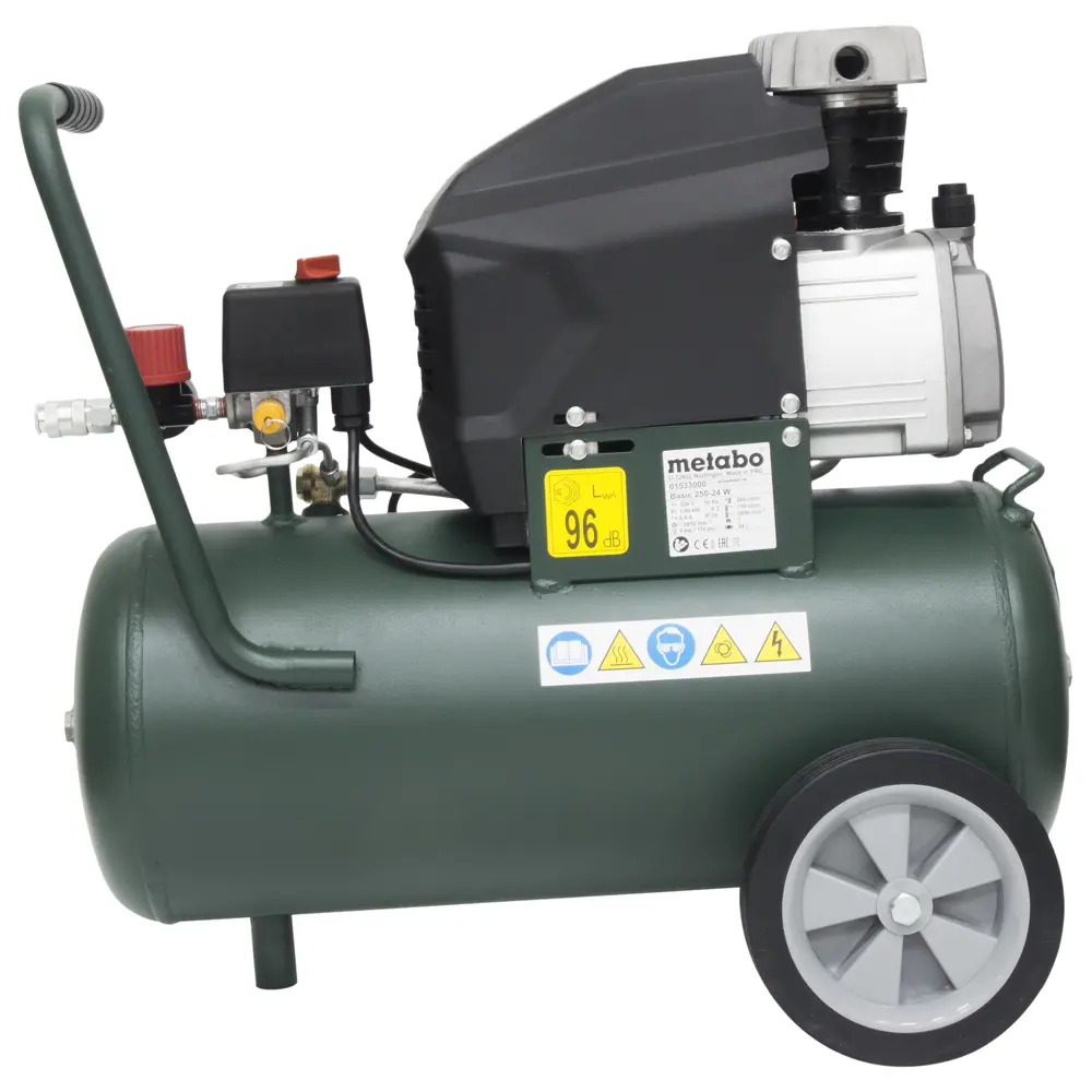 Компрессор поршневой Metabo Basic 250-24 W 601533000, 24 л 200 л/мин 15674446 STLM-2053464  - Вид №3