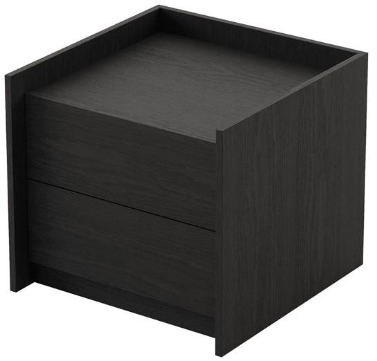 Laskasas Квадратная тумбочка из дерева с ящиками Endy Lk1320  - Вид №1