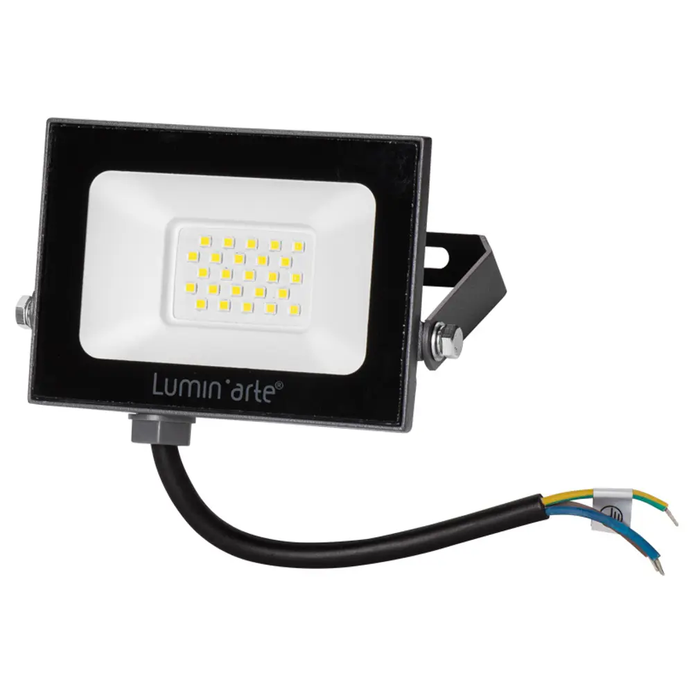 Прожектор светодиодный уличный Luminarte 20 Вт 5700K IP65 холодный белый свет 83830072 STLM-2142144 LUMIN ARTE 