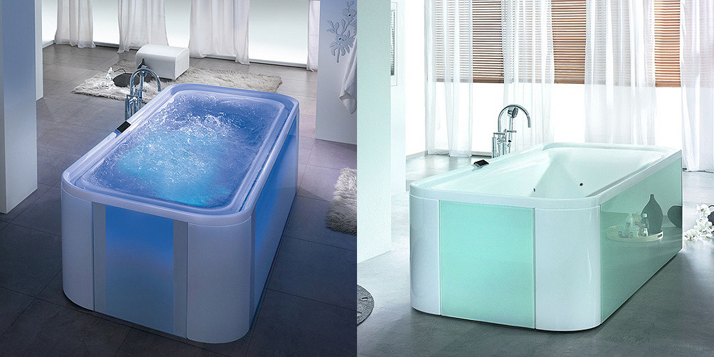 Ванна встраиваемая ERGO+ 207 см с гидро и аэромассажной системой ERGO+ HOESCH 6436 - Вид №1