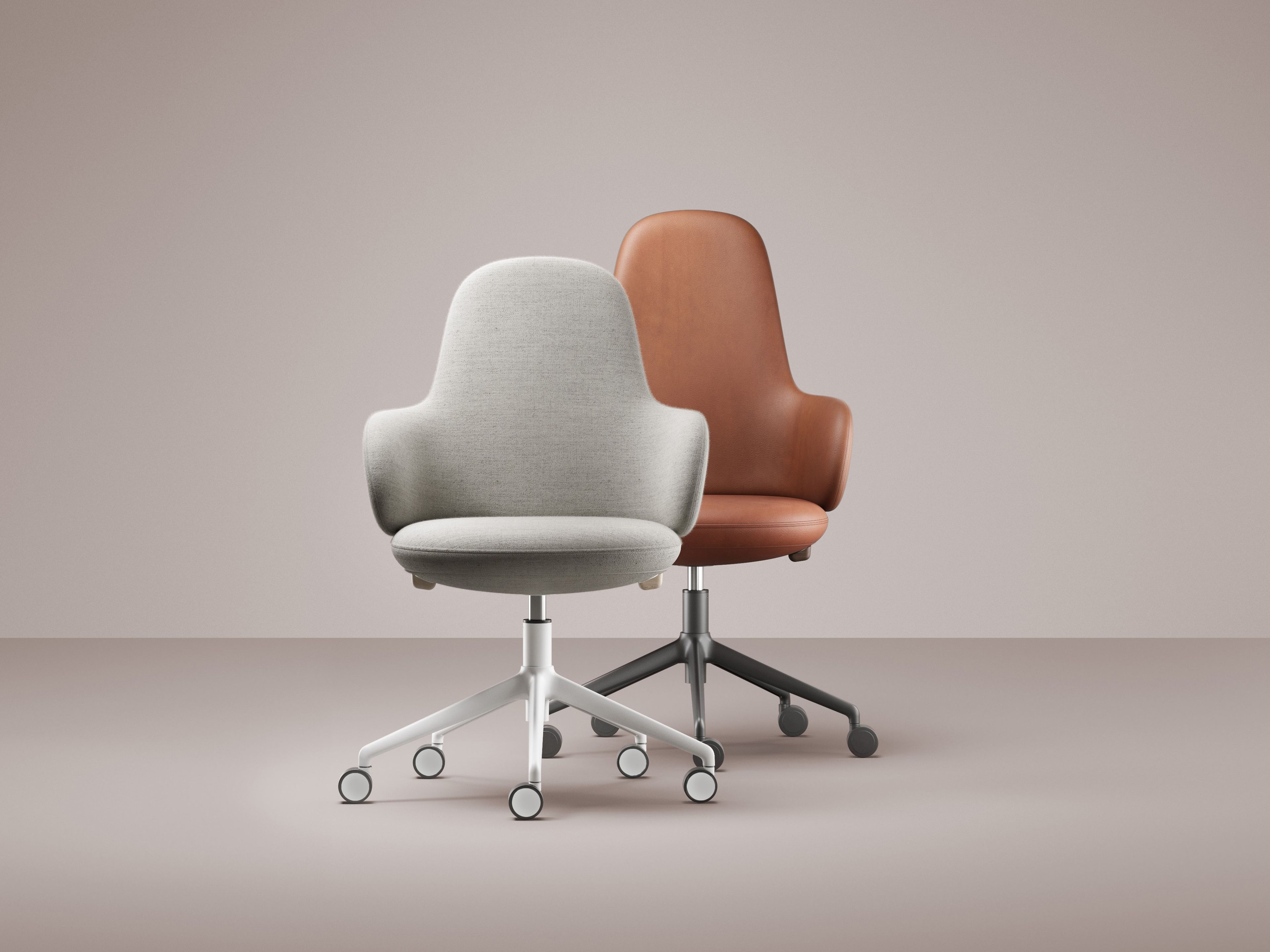 5-спицевое вращающееся офисное кресло с колесами ALKI LAN ARCH-00119942